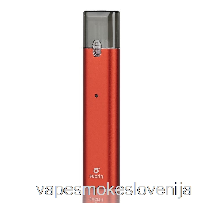 Vape Slovenija Suorin Ishare Single Portable Pod Kit Metal Edition - Red